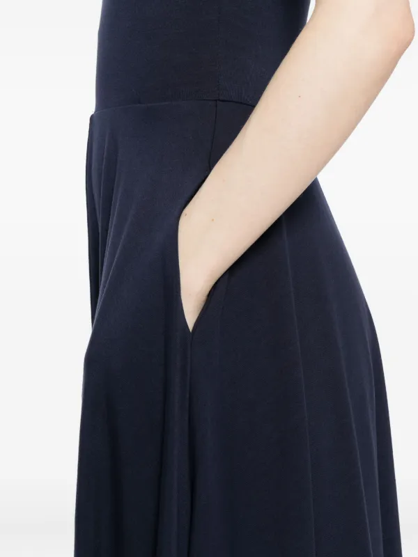 Reformation Rou Dress | Blue | FARFETCH IE