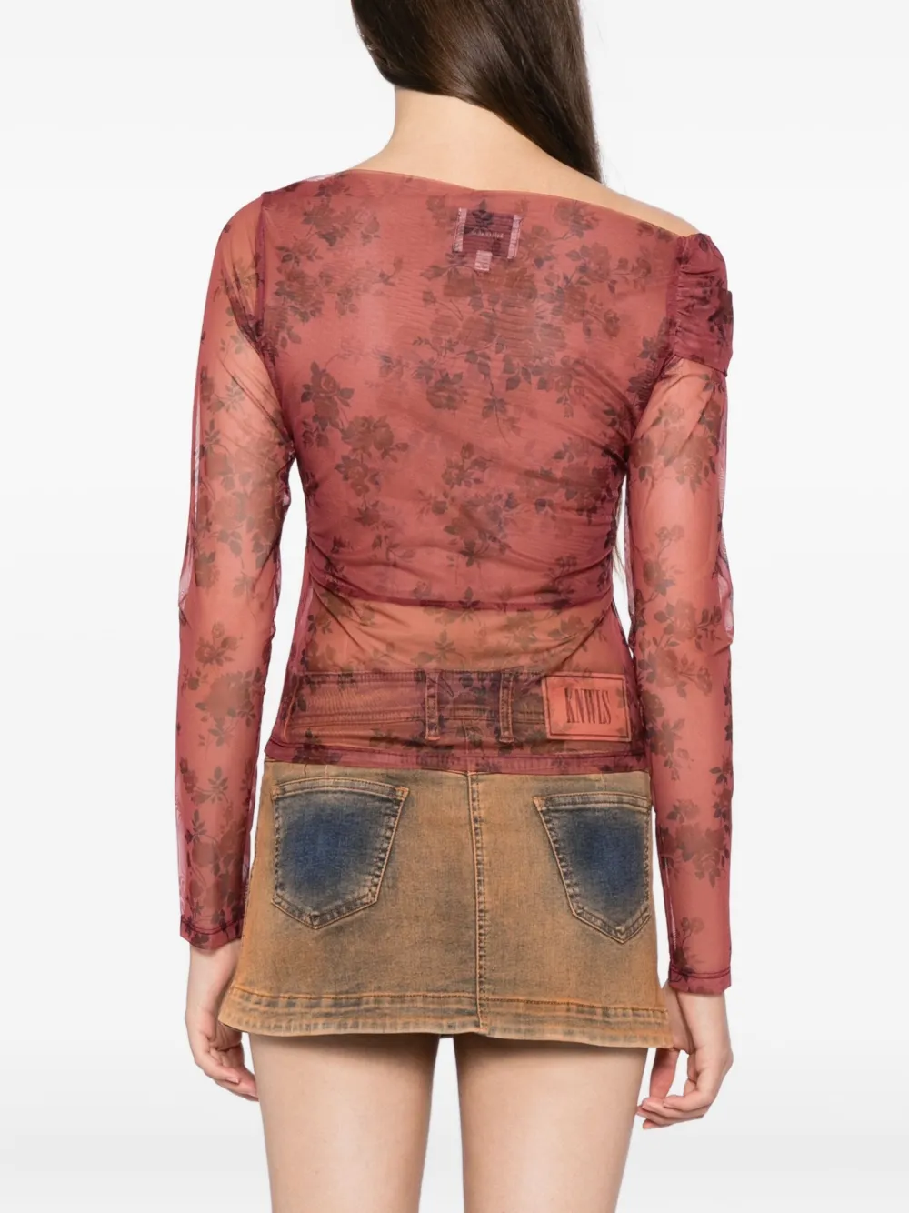 Reformation Elio Knit Top In Pink