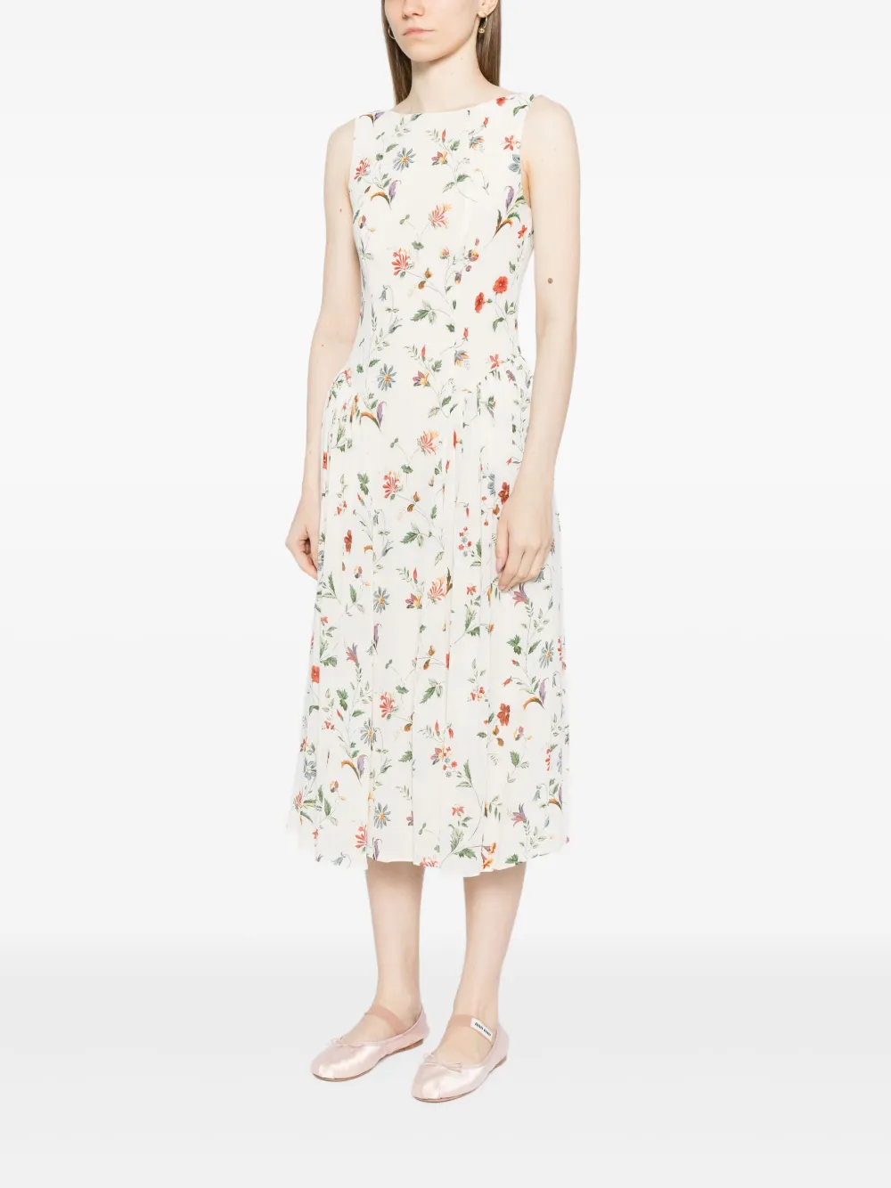 Reformation Anelis jurk Wit