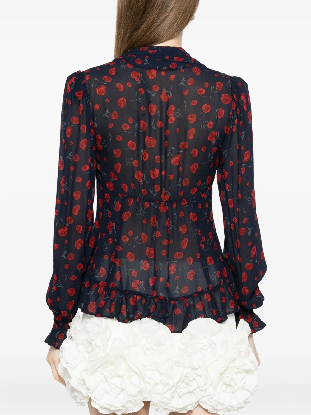 Reformation Mads oversized top Blauw