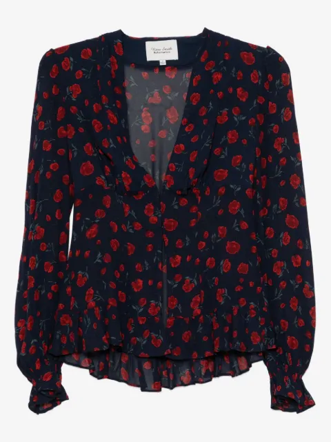 Reformation Mads topp i oversize-modell