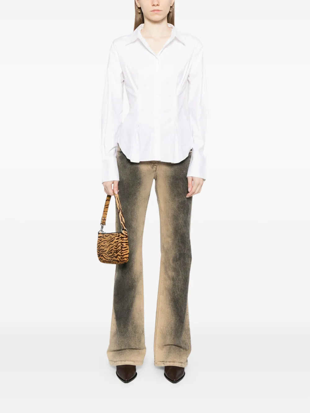 Reformation Becker blouse - Wit