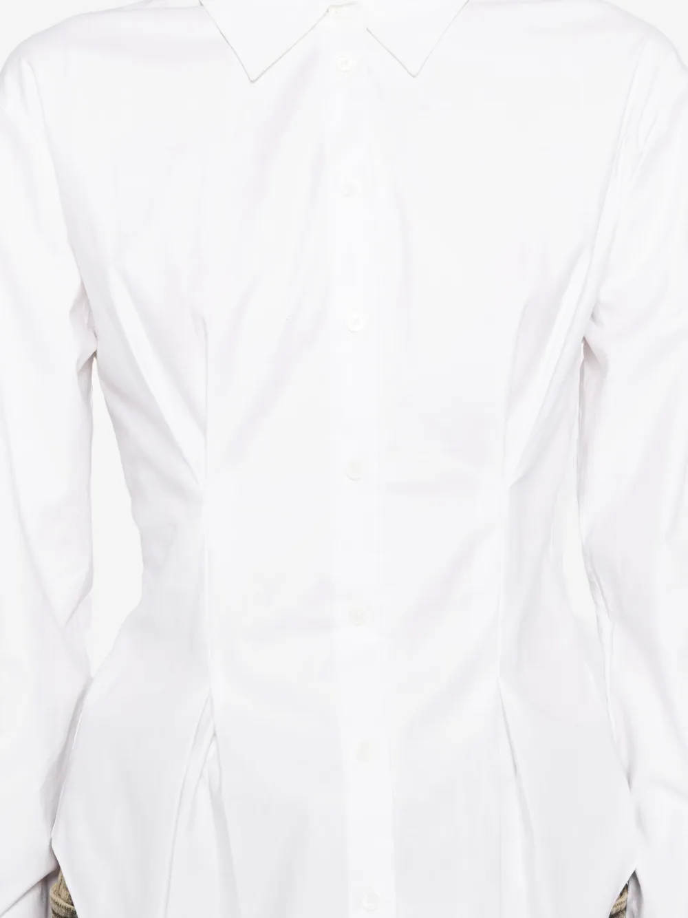 Reformation Becker Shirt In White