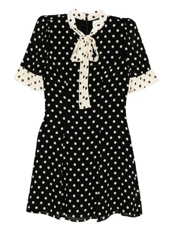 trouble navy mini dress Veronica Beard Portia Knit Mini Dress | Navy