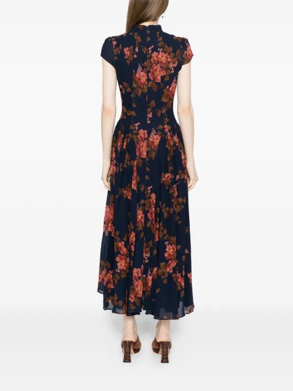 Reformation Maven Dress | Blue | FARFETCH Reformation Maven Dress | Blue | FARFETCH