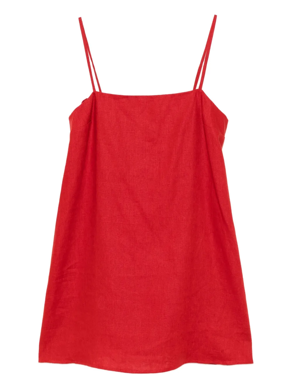 Reformation Aubree linen dress | Red | Image 1