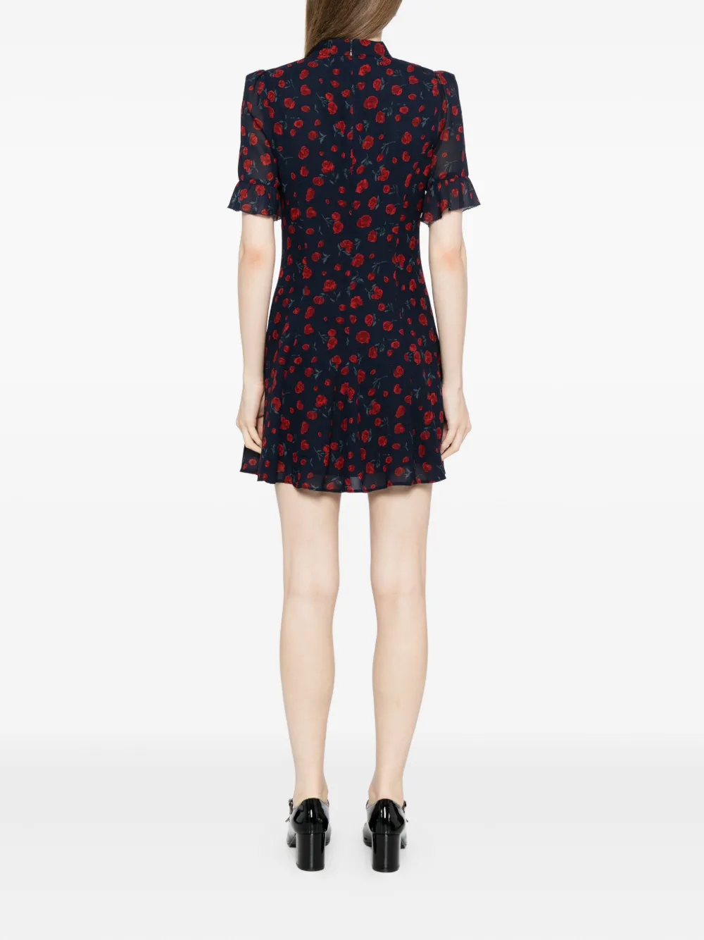 Reformation Whimsical jurk Blauw