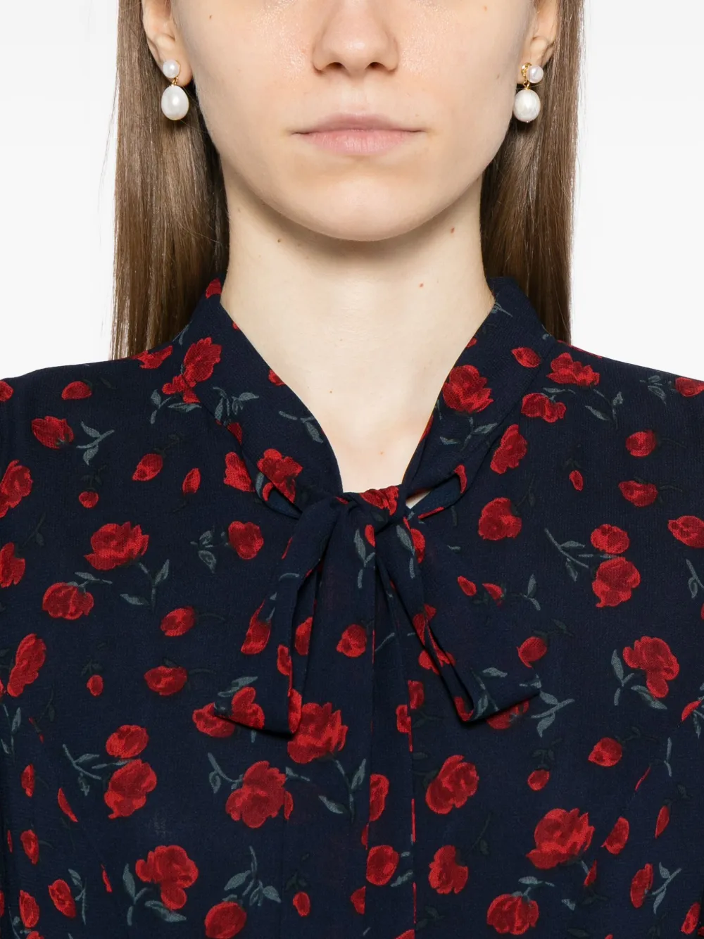 Reformation Whimsical jurk Blauw