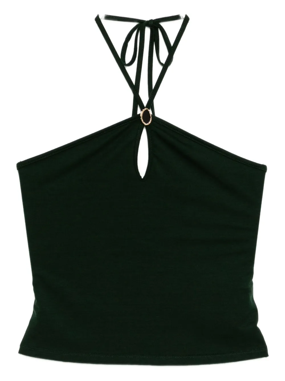 Reformation Juniper Knit Top In Green