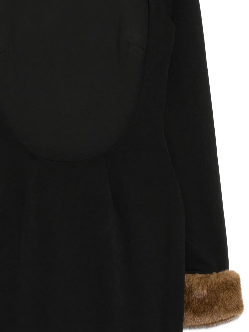 Reformation Honey Knit Dress In Black
