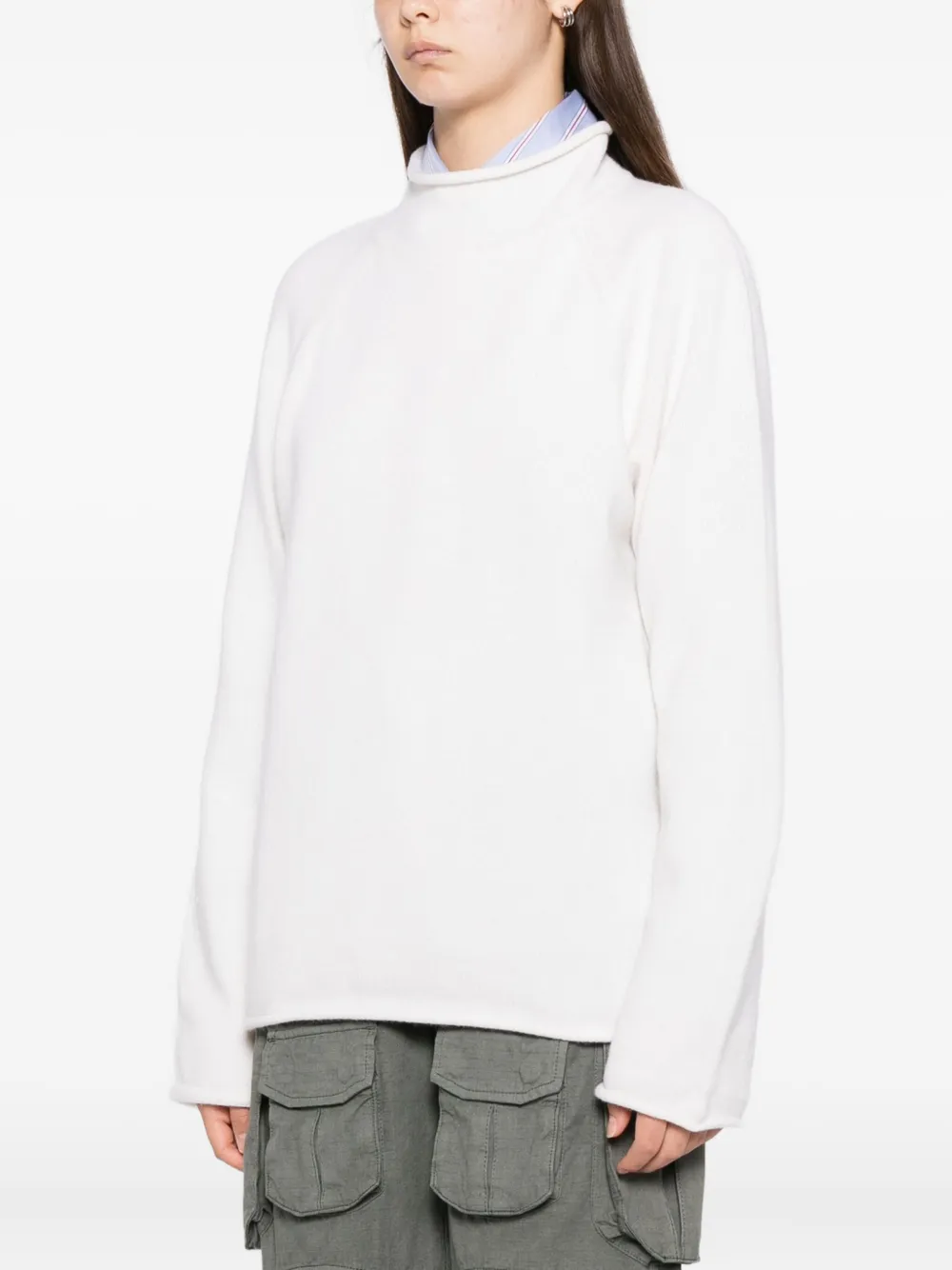 Reformation Chamomile Sweater In Neutral