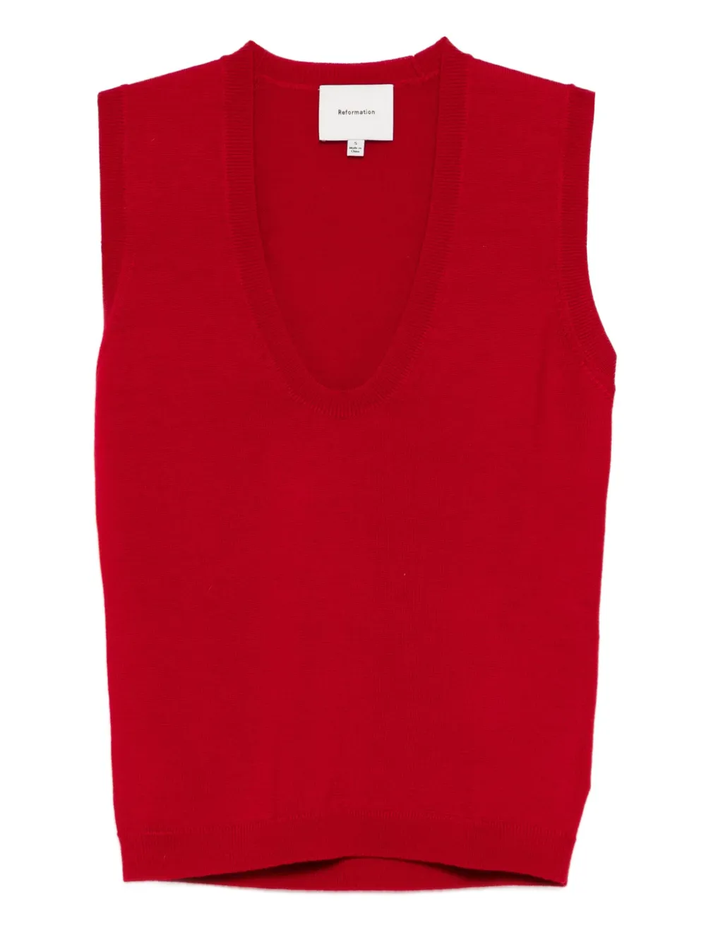 Reformation Marta vest - Rosso