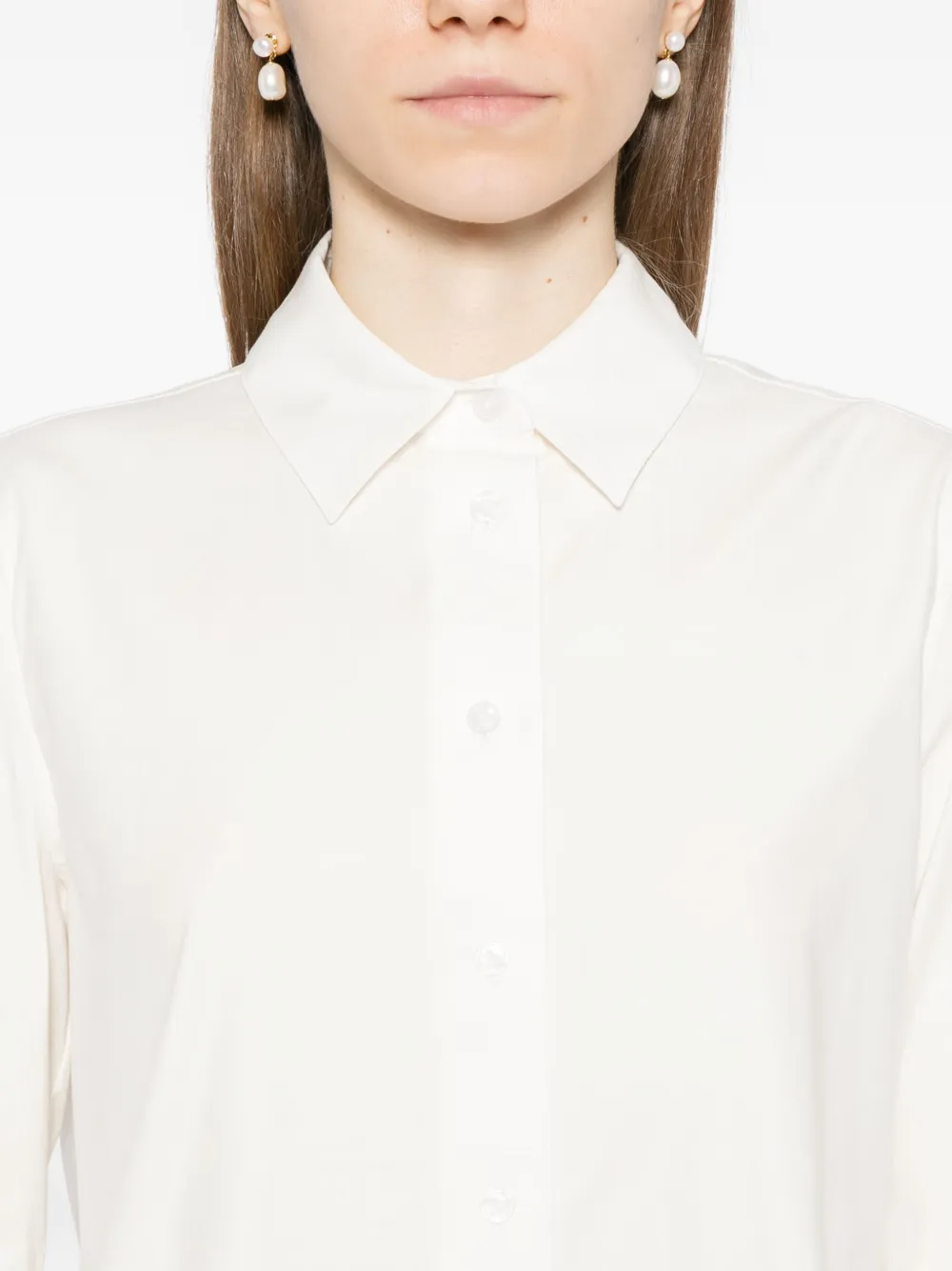 Reformation Alfie blouse Beige