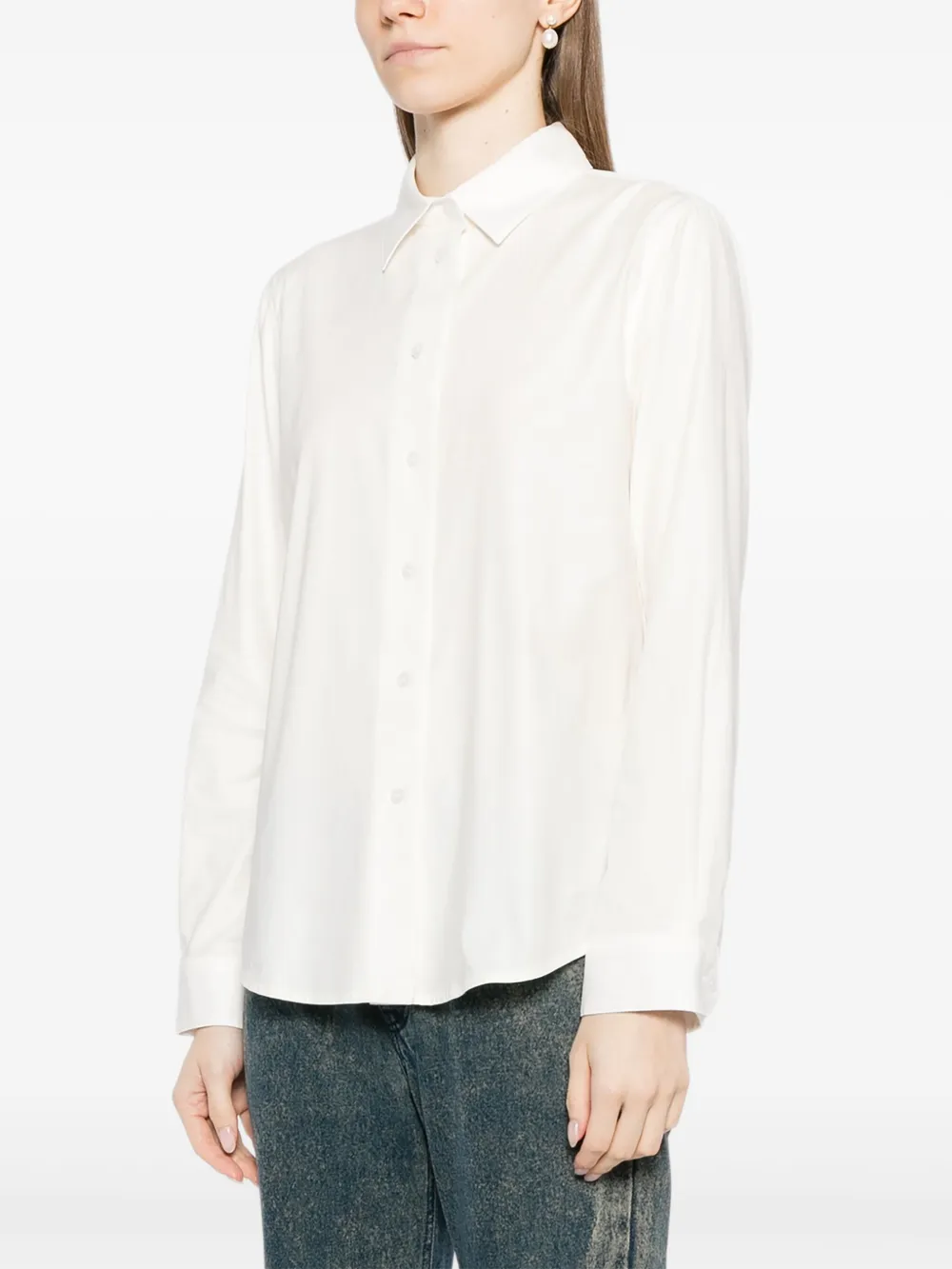 Reformation Alfie blouse Beige