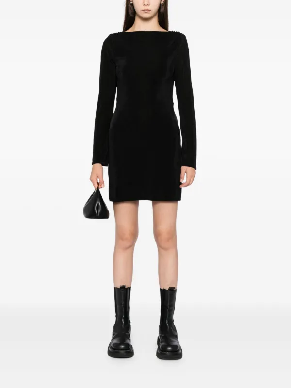 Reformation Vivien Dress | Black | FARFETCH GE Reformation Vivien Dress | Black | FARFETCH GE