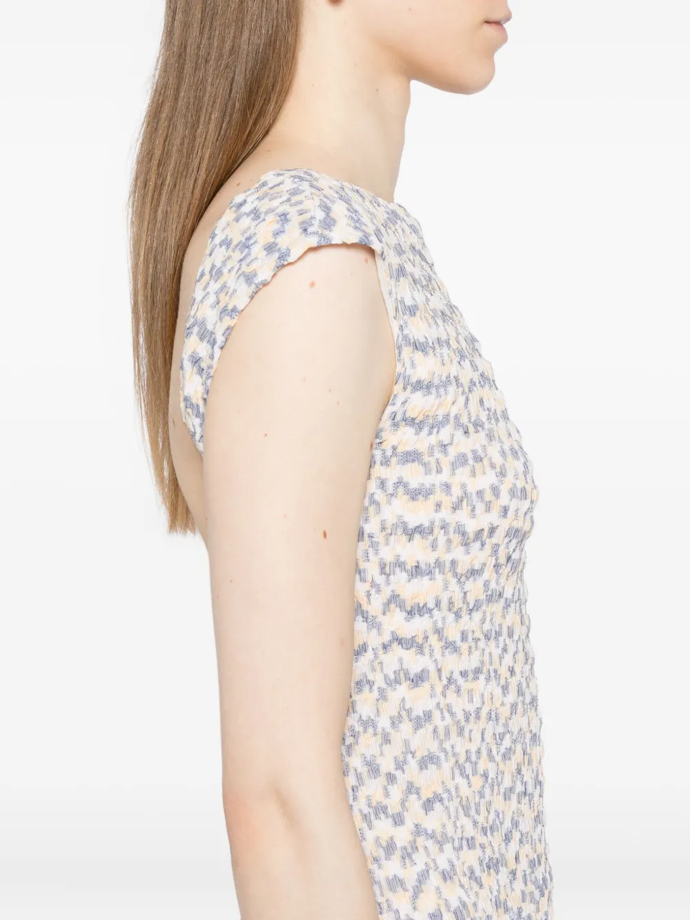 Reformation Soleil jurk Blauw