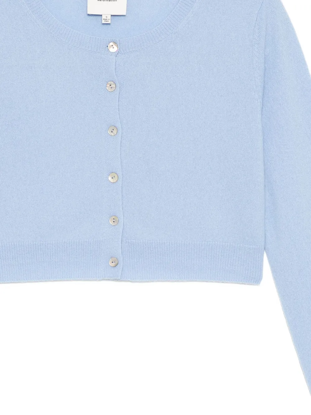 Reformation Janie vest Blauw