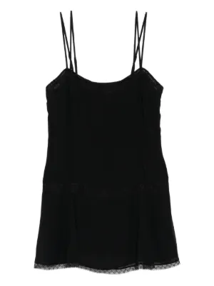 Reformation Belma Linen Dress - Black