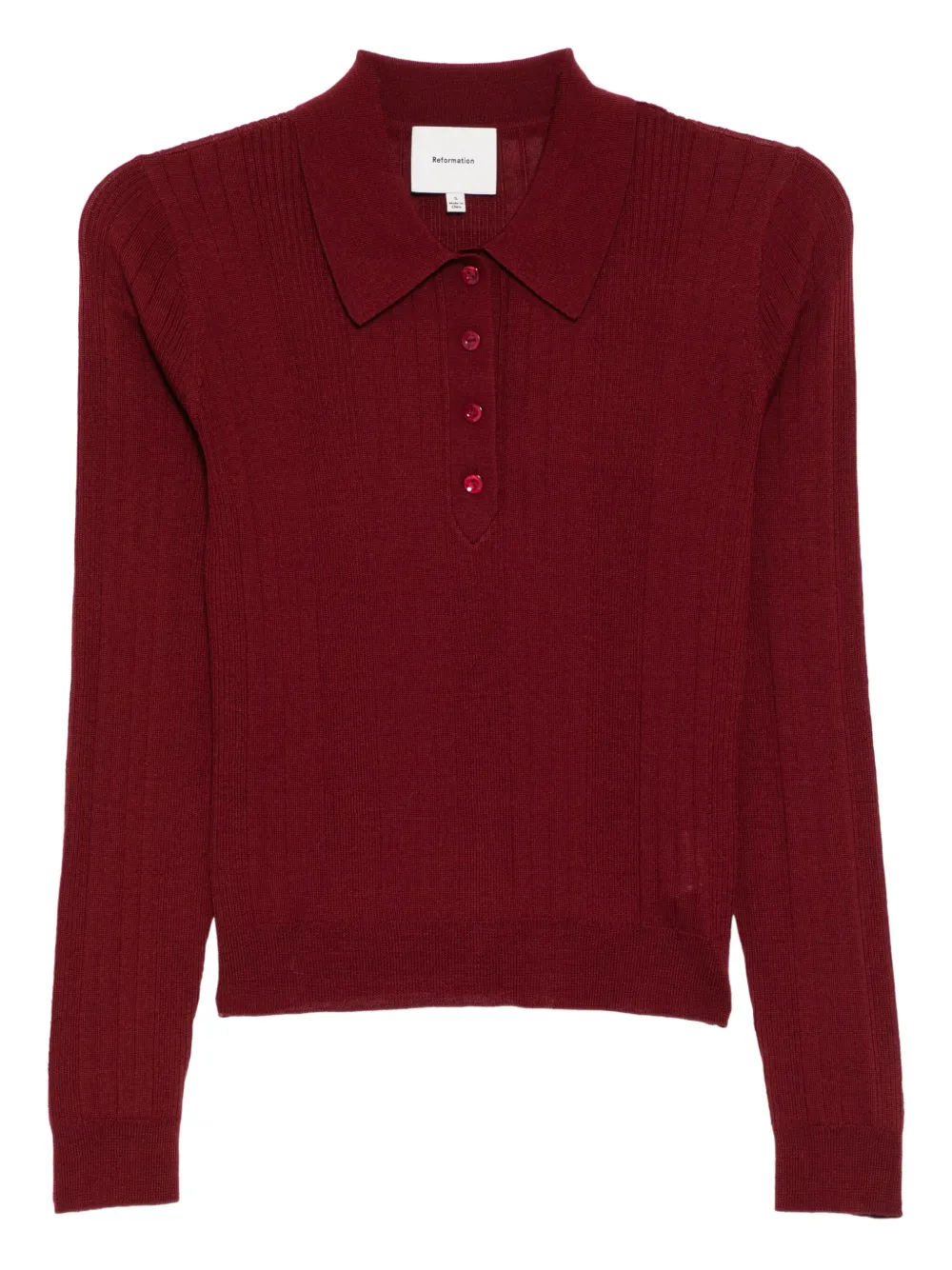 Reformation Hermia top | Red | Image 1