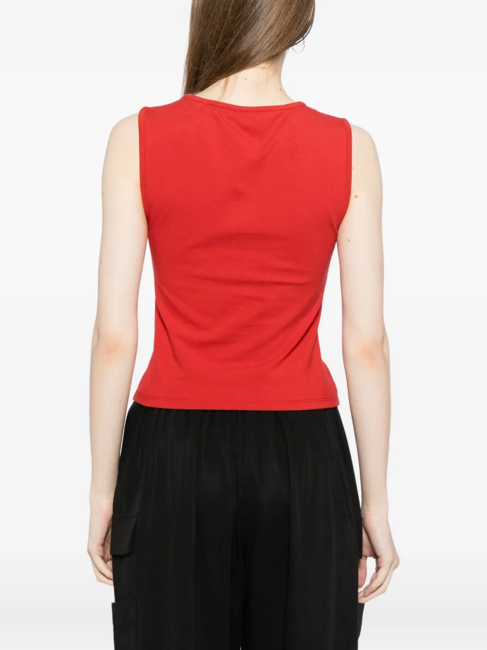 Reformation Wren gebreide top Oranje