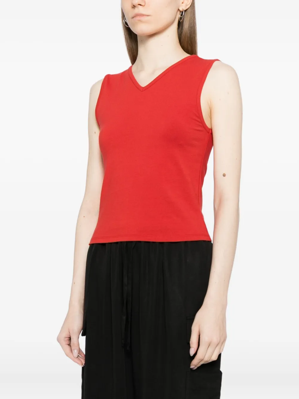 Reformation Wren gebreide top Oranje