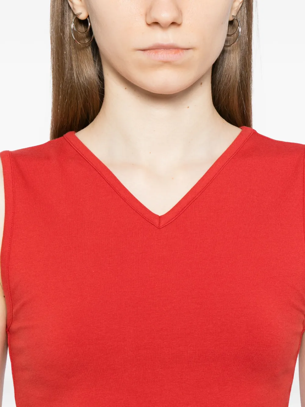 Reformation Wren gebreide top Oranje