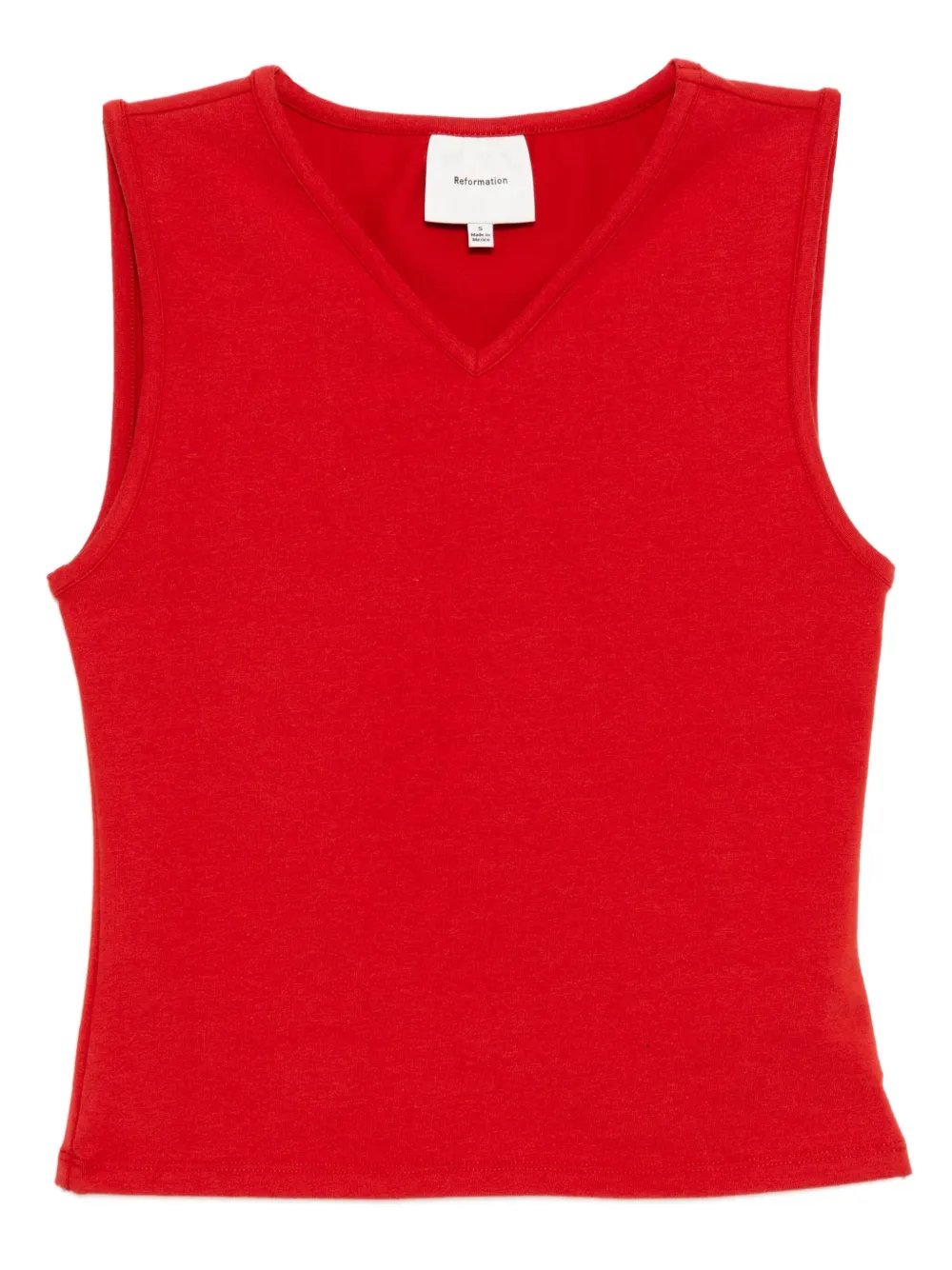 Reformation Wren knit top | Orange | Image 1