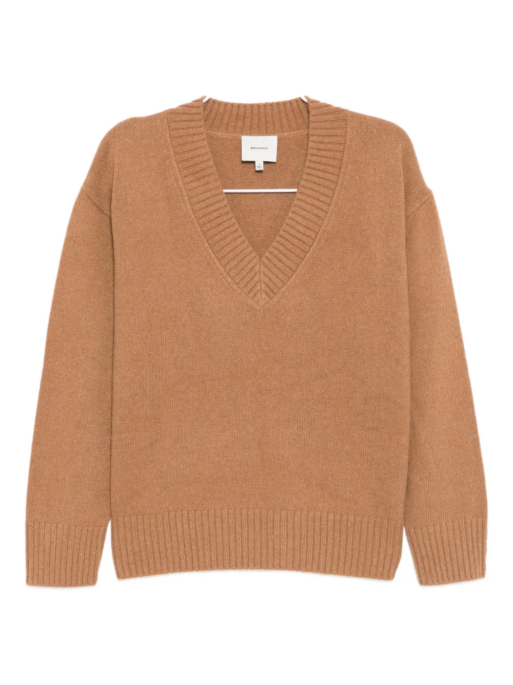 Reformation Jadey Jumper In Brown