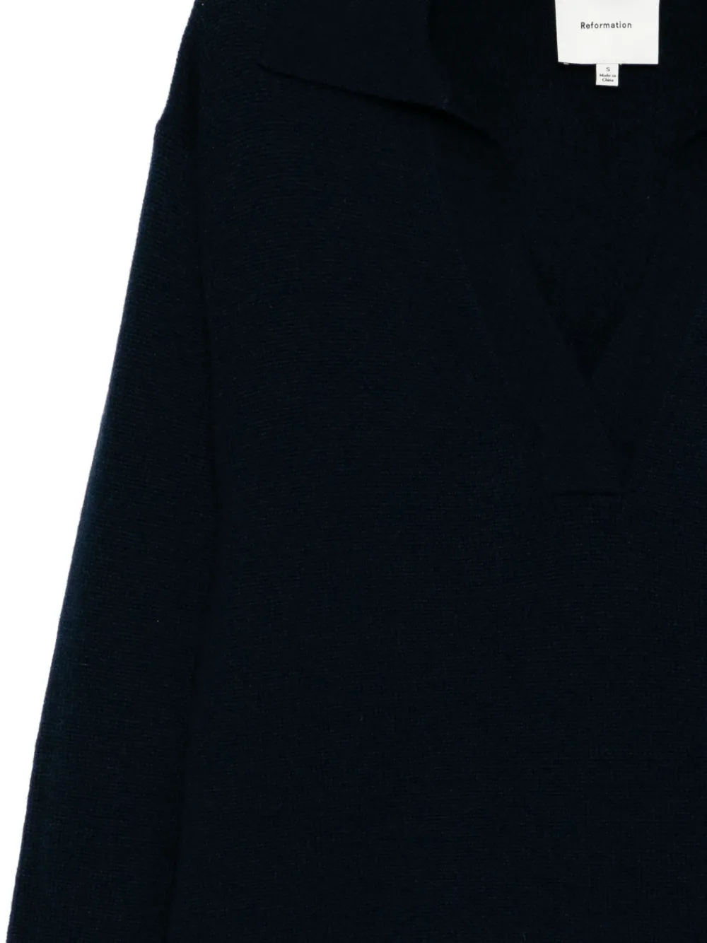 Reformation Maeve jurk Blauw