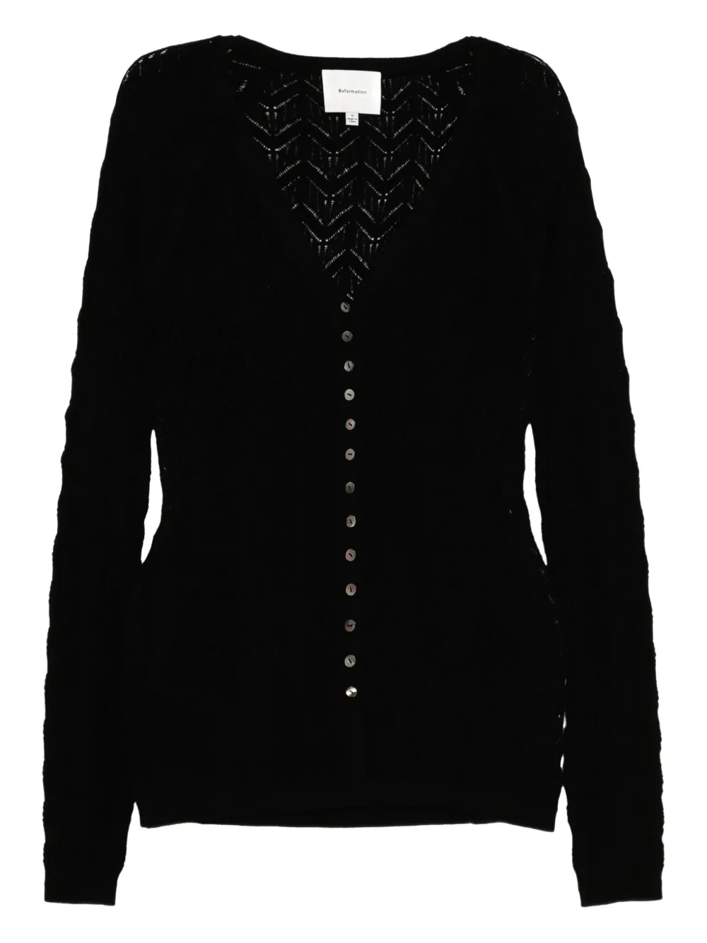 Reformation cárdigan Sutton | negro | Image 1