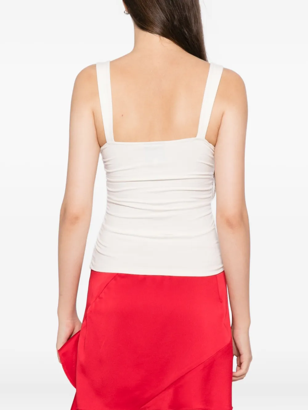 Reformation Trish top Beige