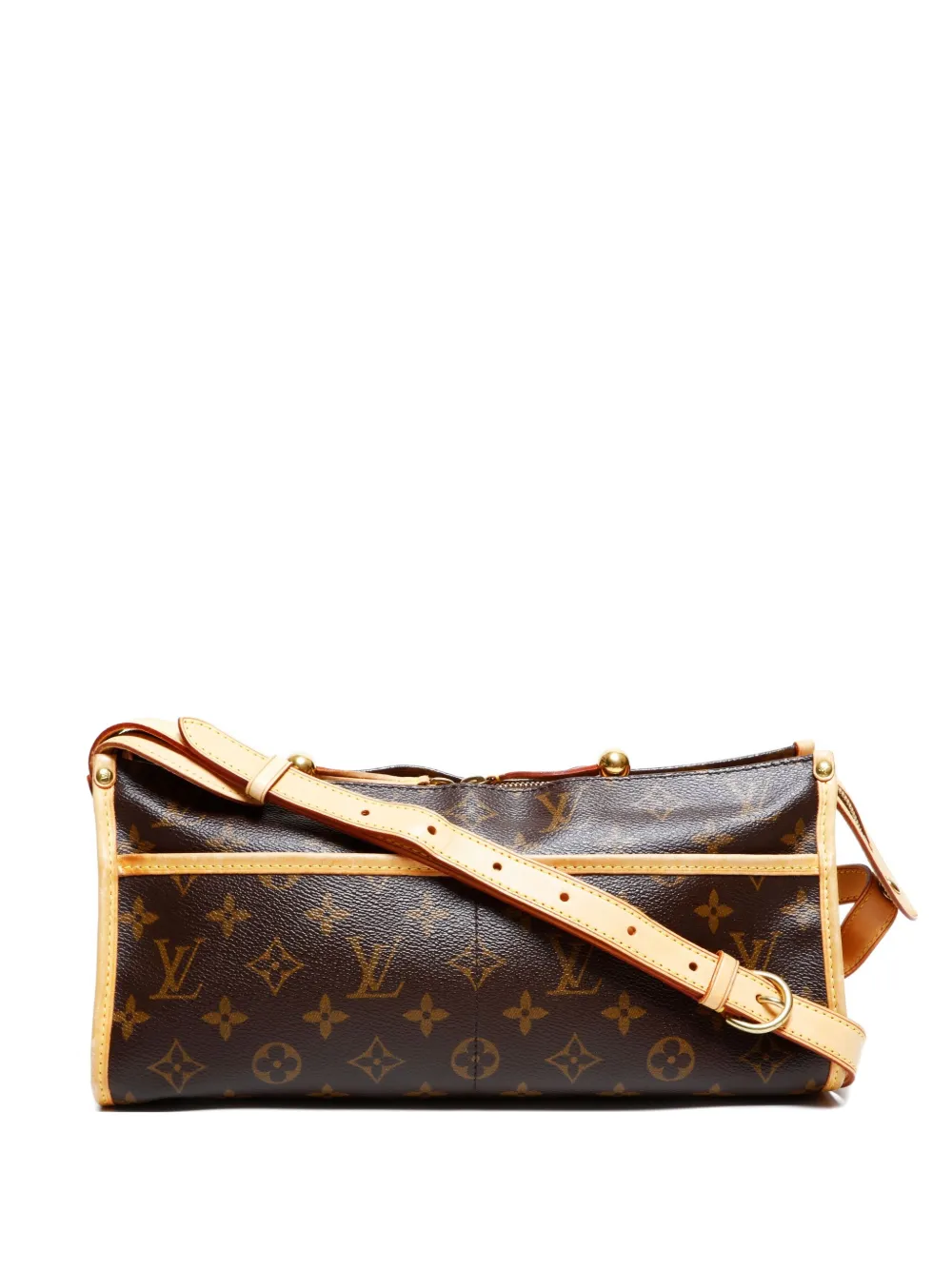 Louis Vuitton Pre-Owned 2005 ポパンクール ロング ショルダーバッグ - ブラウン Louis Vuitton Pre-Owned 2005 ポパンクール ロング ショルダーバッグ - ブラウン