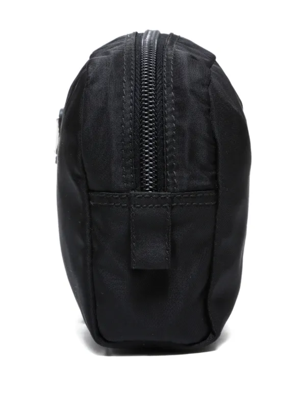Prada Pre-Owned 2000-2015 ナイロン ポーチ | ブラック | FARFETCH JP