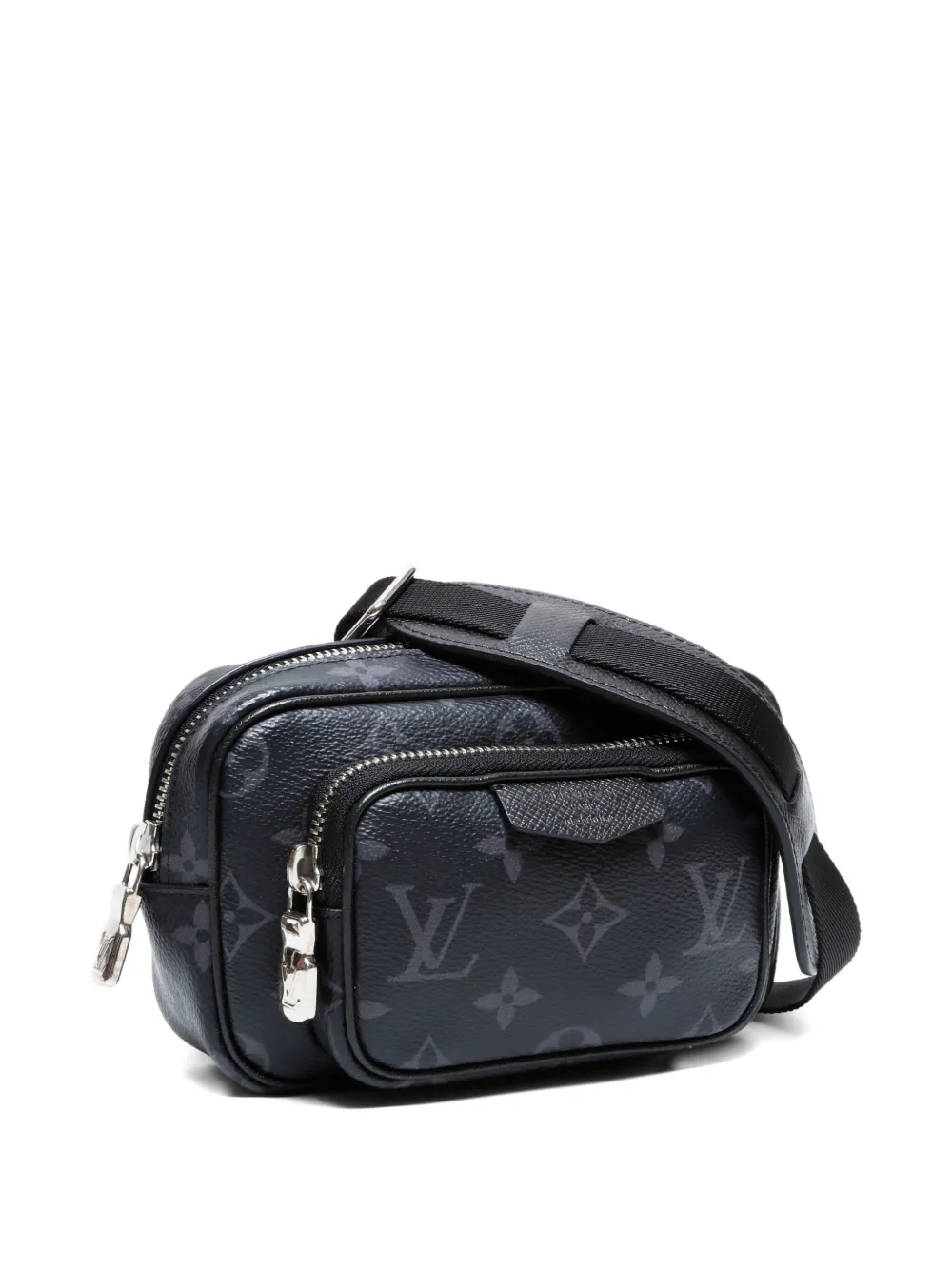 Pre-owned Louis Vuitton 2021-2025 Monogram Shoulder Bag In Black
