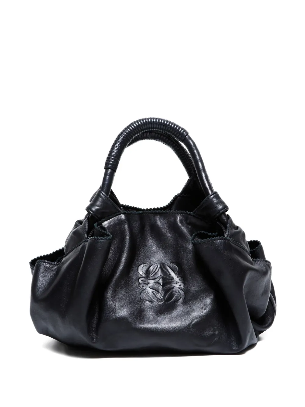 Loewe Pre-Owned 1990s-2010s leather tote bag | Black | Image 1