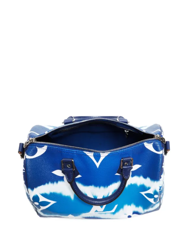 Louis Vuitton Pre-Owned 2020 Speedy 30 Tote Bag | Blue | FARFETCH