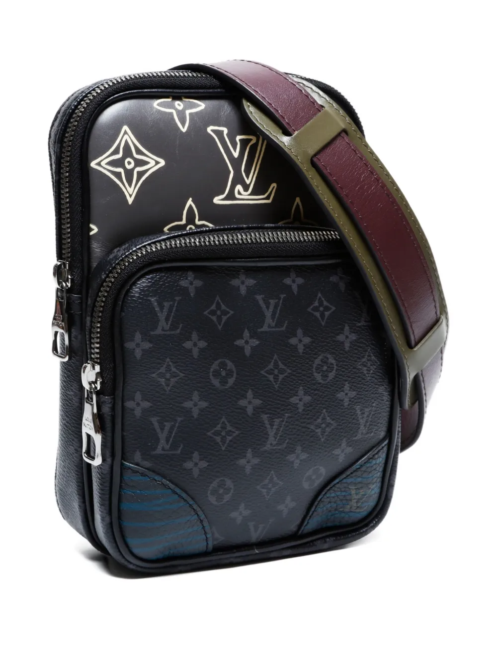 Pre-owned Louis Vuitton 2021-2025 Amazon Sling Bag In Black