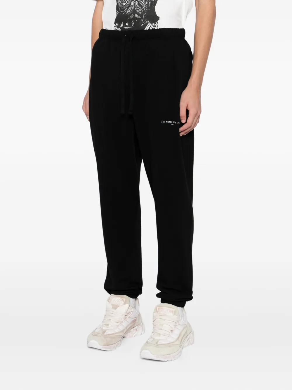 Ih Nom Uh Nit Logo-print Track Trousers In Black