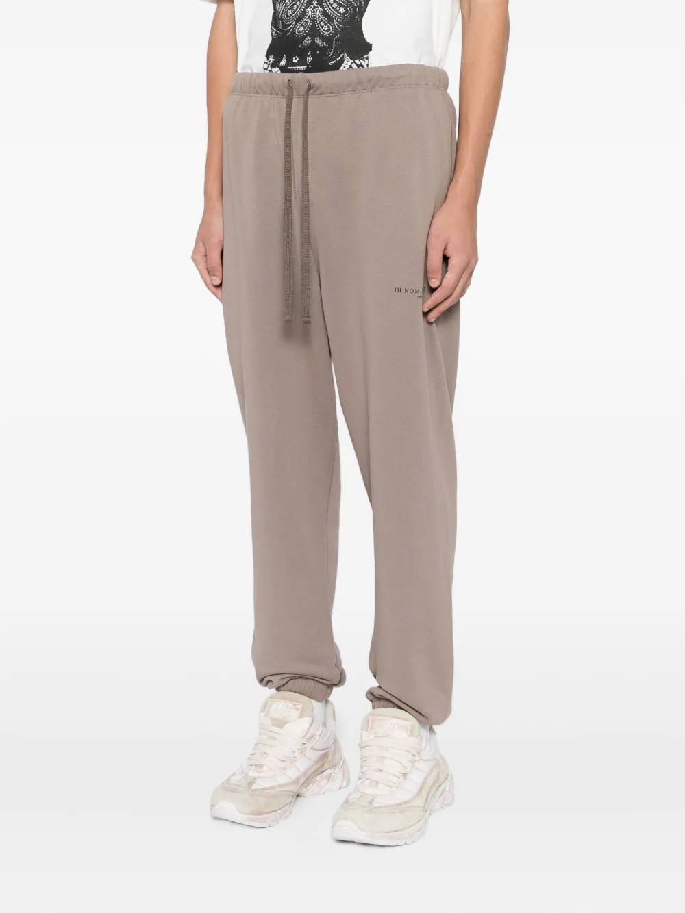Ih Nom Uh Nit Logo-print Track Trousers In Neutral