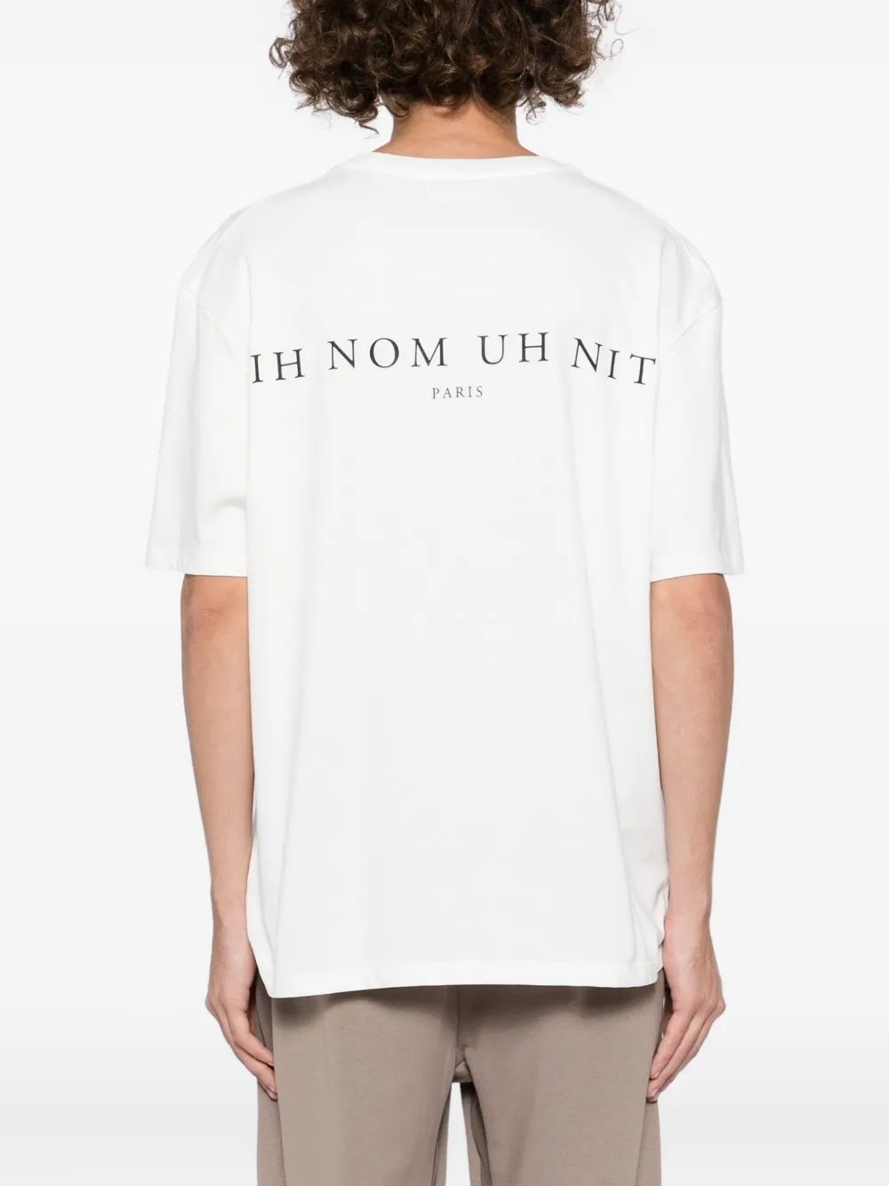 Ih Nom Uh Nit Graphic-print T-shirt In White