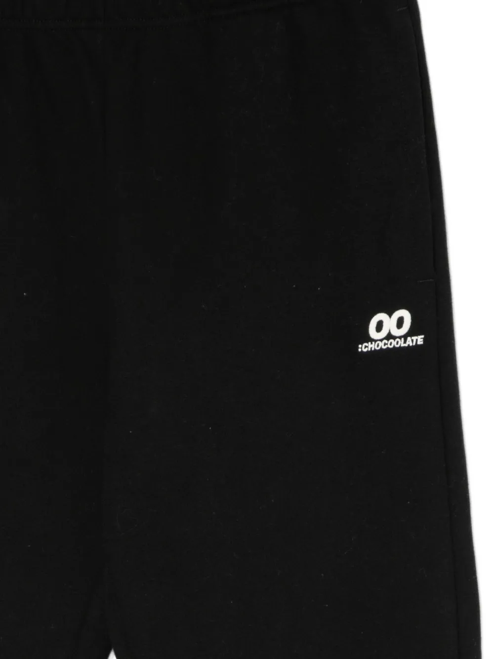 CHOCOOLATE Trainingsbroek met geborduurd logo Zwart
