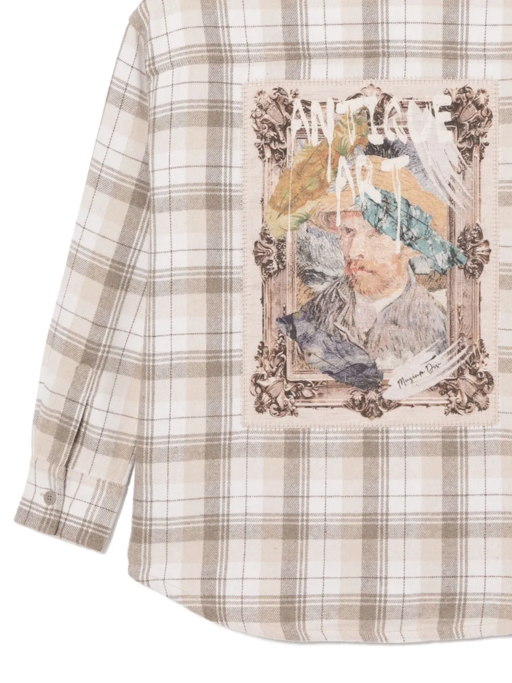 Musium Div. Geruit shirtjack IVA