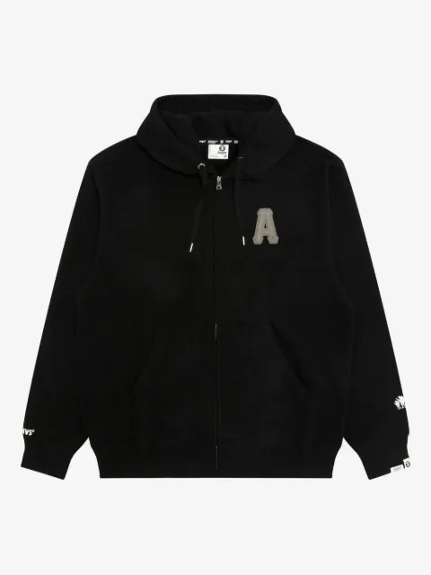 AAPE BY *A BATHING APE® 아플리케 후드 집업
