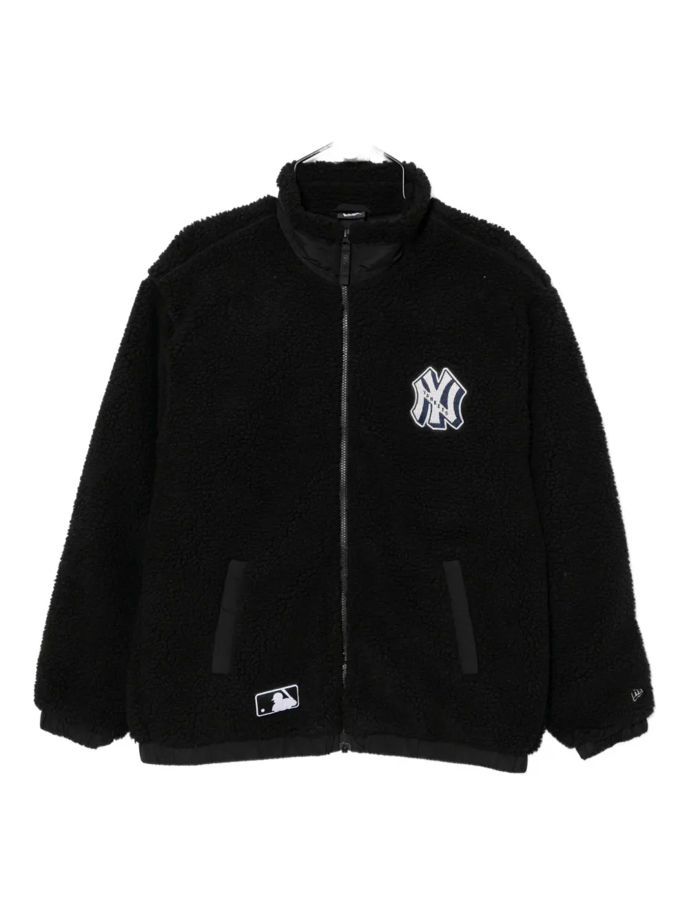 New Era Logo-embroidered Jacket In Black
