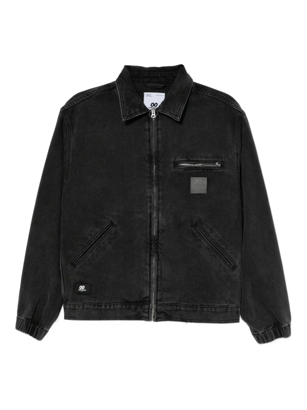 CHOCOOLATE logo denim jacket | Black | Image 1