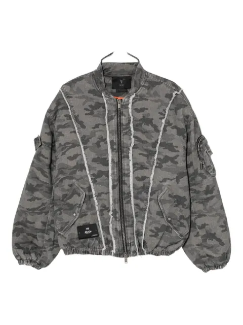 FIVE CM camouflage-print bomber jacket