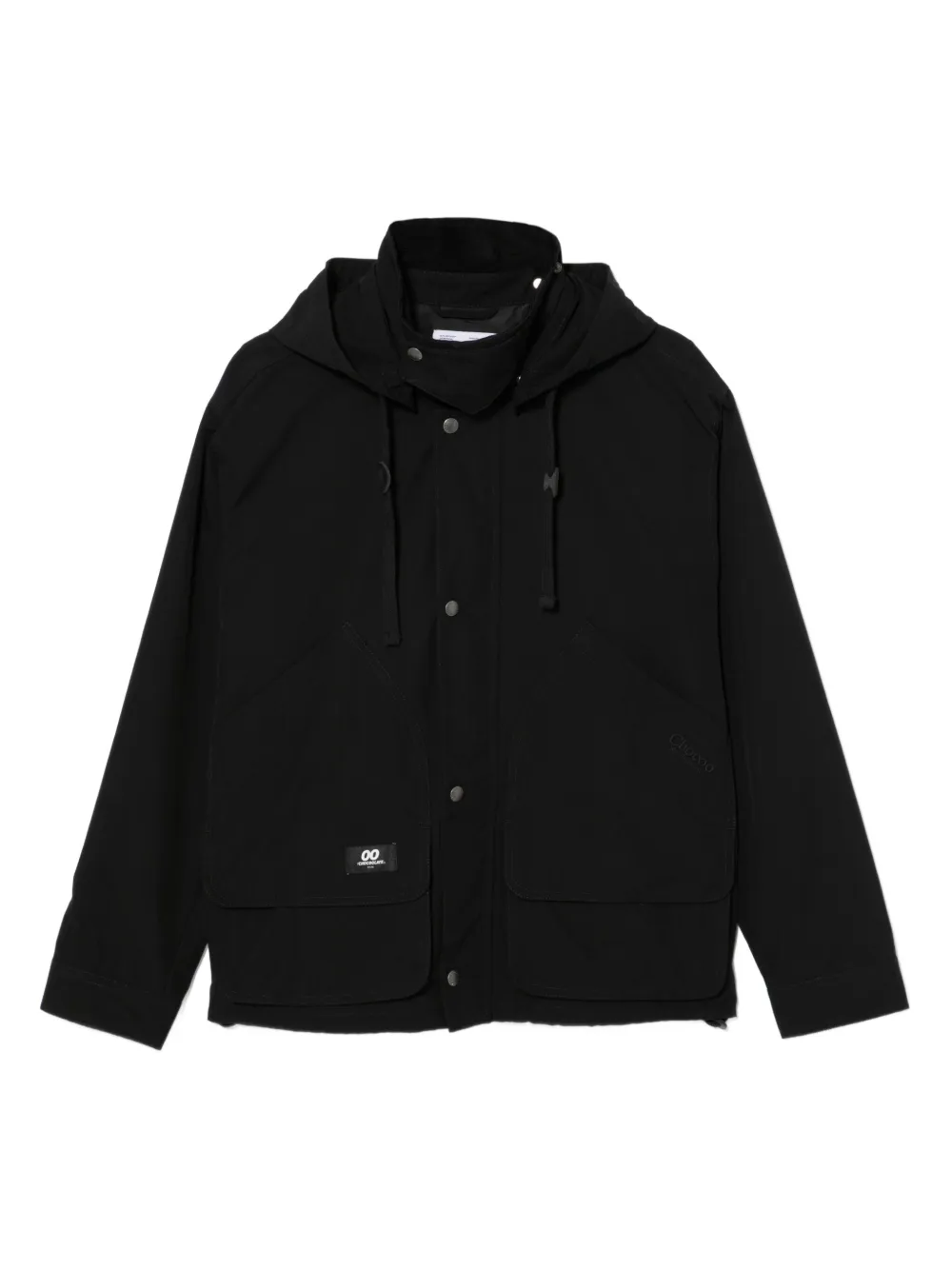 CHOCOOLATE logo-patch jacket | Black | Image 1