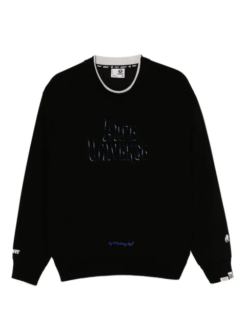 AAPE BY *A BATHING APE® logo-embossed sweatshirt