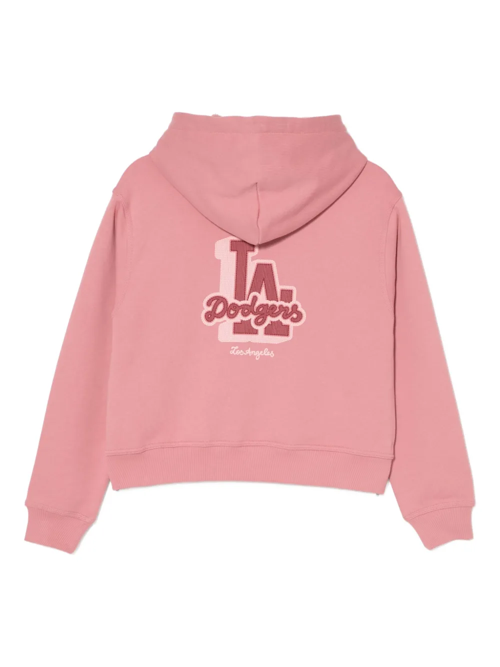 NEW ERA CAP Katoenen hoodie met geborduurd logo - Roze