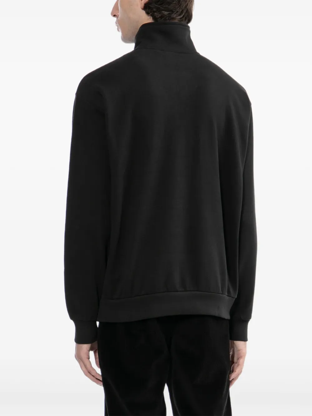 CHOCOOLATE Sweater met rits Zwart